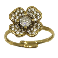 ANILLO ZO14783R Plateado Acero Inoxidable -A21