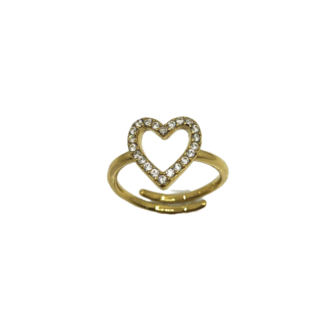 ANILLO ZO14892R Plateado Acero Inoxidable -A31
