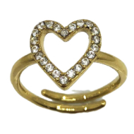 ANILLO ZO14892R Plateado Acero Inoxidable -A31