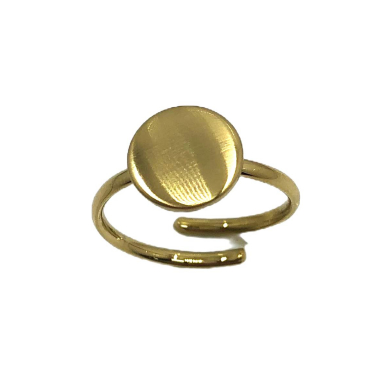 ANILLO ZO13300R Plateado Acero Inoxidable -2A11