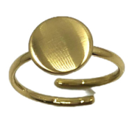 ANILLO ZO13300R Plateado Acero Inoxidable -2A11