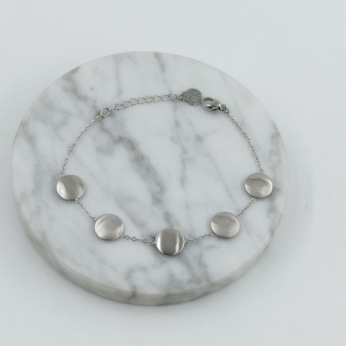 PULSERA Acero Plateado ZO10306B250 -2B24