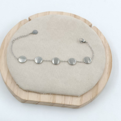 PULSERA Acero Plateado ZO10306B250 -2B24