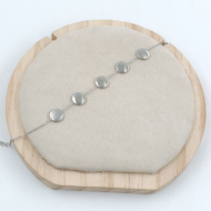 PULSERA Acero Plateado ZO10306B250 -2B24