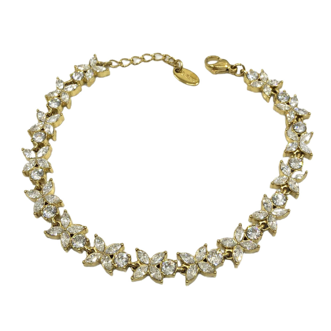 PULSERA ZO12871B Plateado Acero Inoxidable -2B22