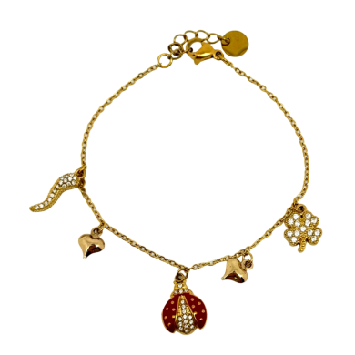 PULSERA ZO12792B Dorado Acero Inoxidable -2B41