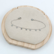 PULSERA Acero Plateado ZO11192B/5MM/180 -2B34