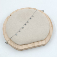 PULSERA Acero Plateado ZO11192B/5MM/180 -2B34