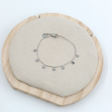 PULSERA Acero Plateado ZO11192B/5MM/180 -2B34