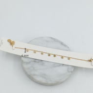 PULSERA ZO11192B/5MM Dorado Acero Inoxidable -2B34 2B34