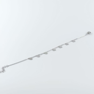 PULSERA Acero Plateado ZO11191B180 -2B34