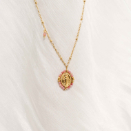 COLLAR Y00159 Rojo Acero  Inoxidable -2D32