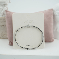 PULSERA ACERO Plateado ZO6702B450 -2C14