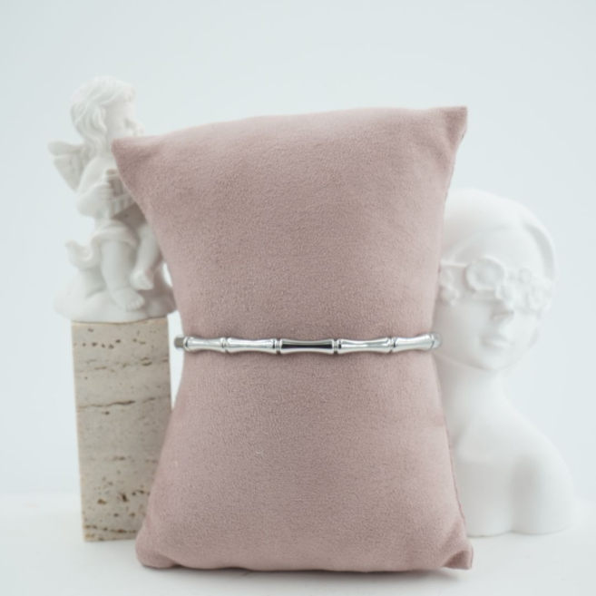 PULSERA ACERO Plateado ZO6702B450 -2C14