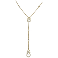 COLLAR ZO13553N Plateado Acero Inoxidable -E33