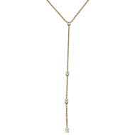 COLLAR ZO13217N Plateado Acero Inoxidable -E33