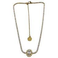 COLLAR ZO13144N Plateado Acero Inoxidable -2D16