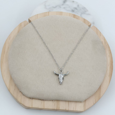 COLLAR Acero ZO10489N200 Plateado -2D21