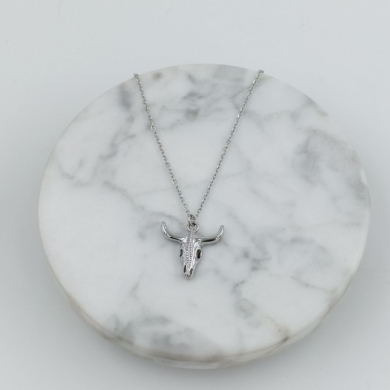 COLLAR Acero ZO10489N200 Plateado -2D21