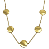 COLLAR ZO13298N Plateado Acero Inoxidable -2D24