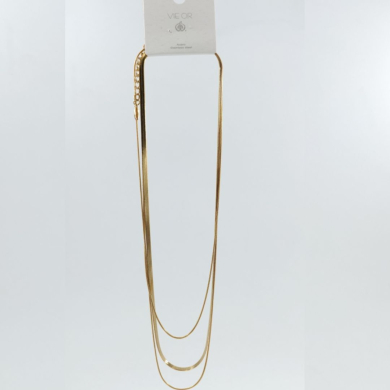 COLLAR ACERO ZO11612N Dorado -2D37