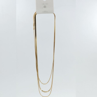 COLLAR ACERO ZO11612N Dorado -2D37