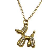 COLLAR ZO12666N Plateado Acero Inoxidable -2D31