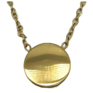 COLLAR ZO13299N Dorado Acero Inoxidable -E25