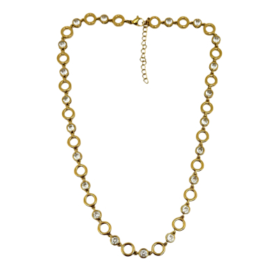 COLLAR ZO12791N Dorado Acero Inoxidable -2D17