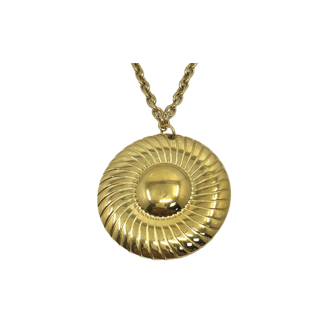 COLLAR ZO13075N Dorado Acero Inoxidable -2D27