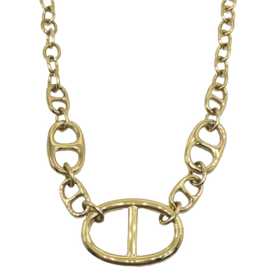 COLLAR ZO13225N Dorado Acero Inoxidable -2D52