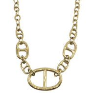 COLLAR ZO13225N Dorado Acero Inoxidable -2D52