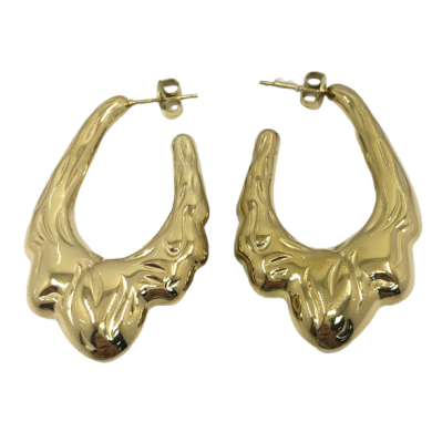 ARETES ZO12957E Plateado Acero Inoxidable -F24