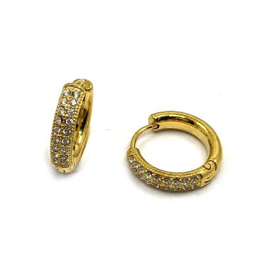 ARETES ZO10540E/11MM/300 Dorado Acero Inoxidable -F28