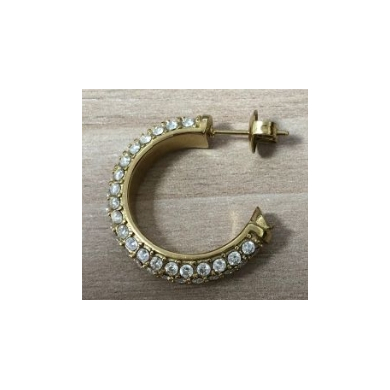 ARETES ZO12813E Plateado Acero Inoxidable -F27