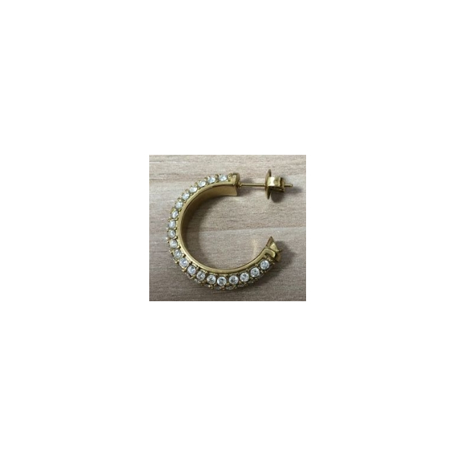 ARETES ZO12813E Plateado Acero Inoxidable -F27