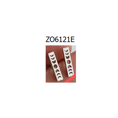 ARETES ZO6121E Plateado Acero Inoxidable -G13