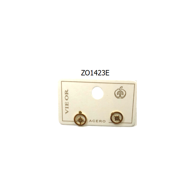 ARETES ZO1423E Plateado Acero Inoxidable -G11 G11