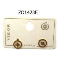 ARETES ZO1423E Plateado Acero Inoxidable -G11 G11
