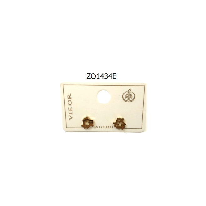 ARETES ZO1434E Dorado Acero Inoxidable -G12
