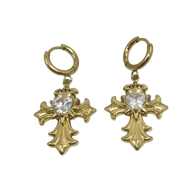 ARETES ZO13557E Plateado Acero Inoxidable -G21