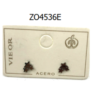 ARETES ZO4536E Plateado Acero Inoxidable -F18