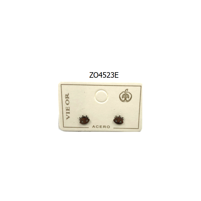 ARETES ZO4523E Plateado Acero Inoxidable -F18