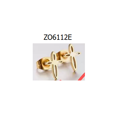 ARETES ZO6112E Plateado Acero Inoxidable -G14