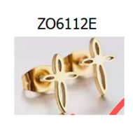 ARETES ZO6112E Plateado Acero Inoxidable -G14