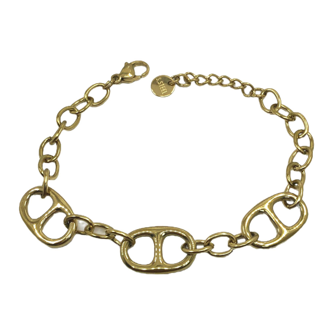 PULSERA ZO13224B Plateado Acero Inoxidable -2B52