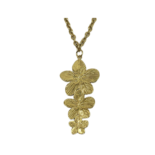 COLLAR ZO13070N Plateado Acero Inoxidable -2D12