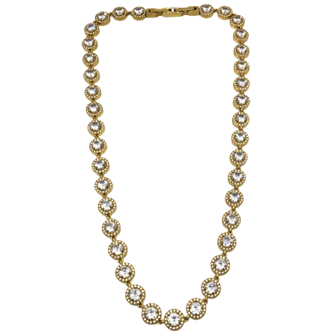 COLLAR ZO12848N Plateado Acero Inoxidable -E42