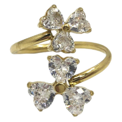 ANILLO ZO13670R Plateado Acero Inoxidable -A21