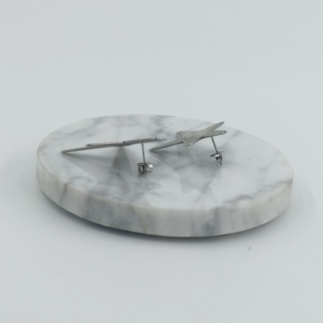 ARETES Acero ZO10302E250 Plateado -G49